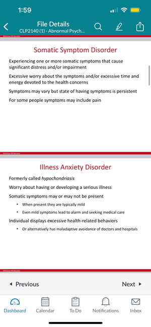 Abnormal Psychology Chapter 1: Looking At Abnormality - CLP2140 - Studocu