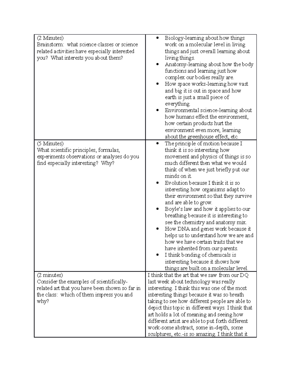 t5-science-and-humanities-integrative-worksheet-2-2-minutes