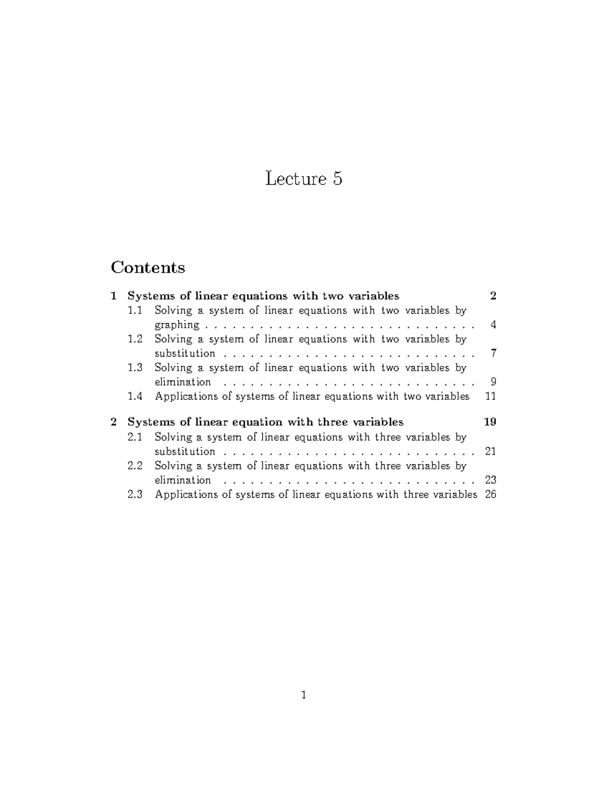 lecture-5-lecture-5-contents-1-systems-of-linear-equations-with-two