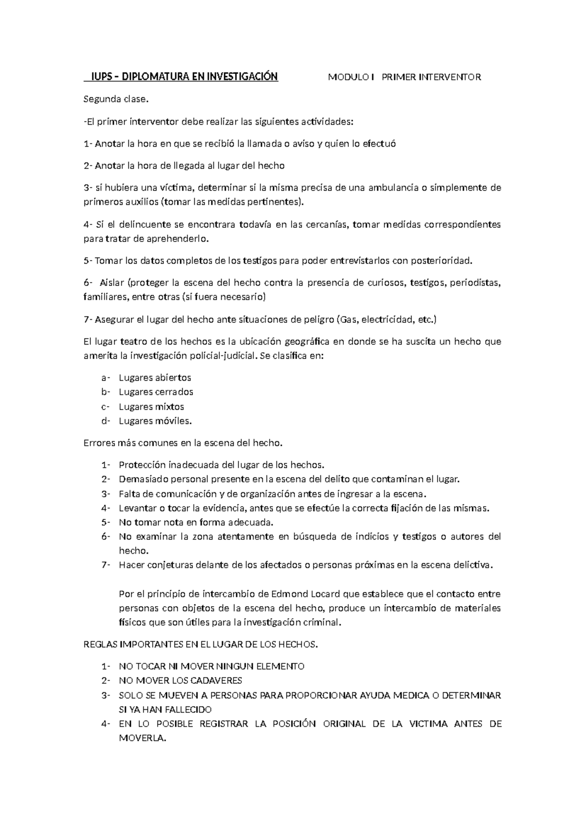 Primer interventor 2 - IUPS – DIPLOMATURA EN INVESTIGACIÓN MODULO I ...