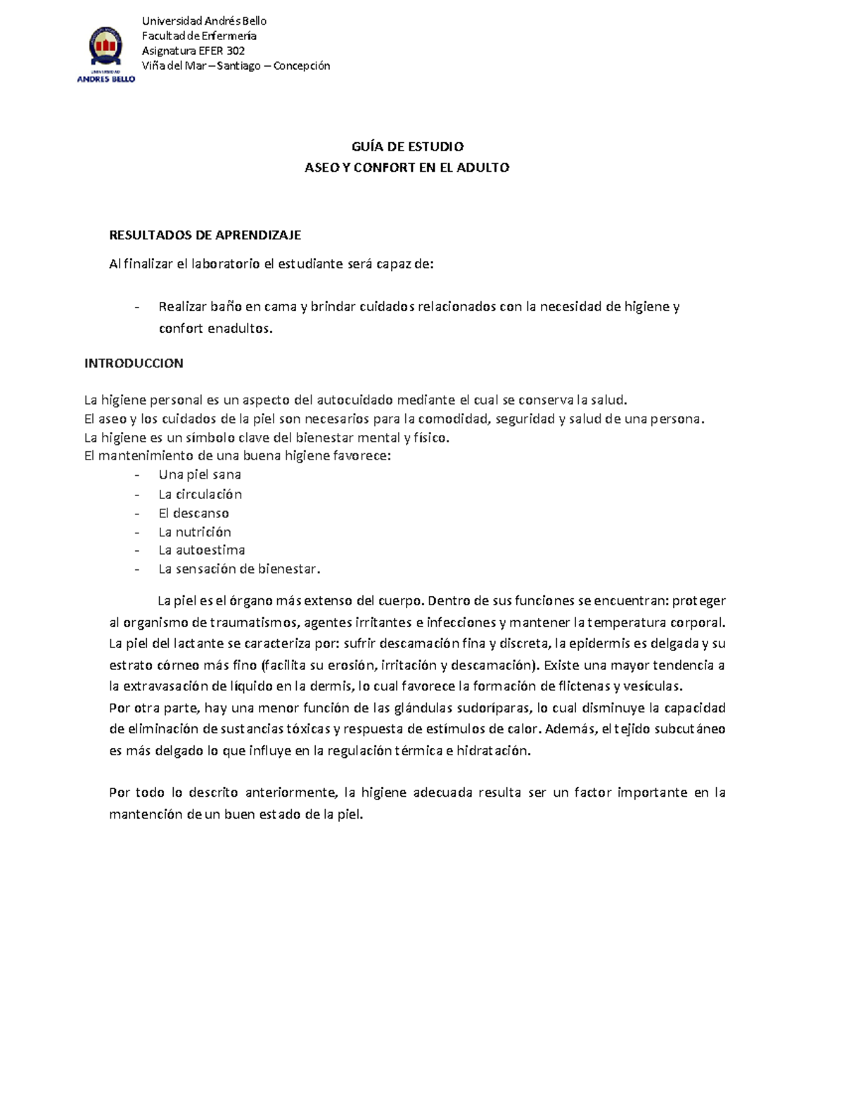 GU%C3%8DA+ Laboratorio+ASEO+Y+ Confort+EN+ Adulto - Facultad de ...