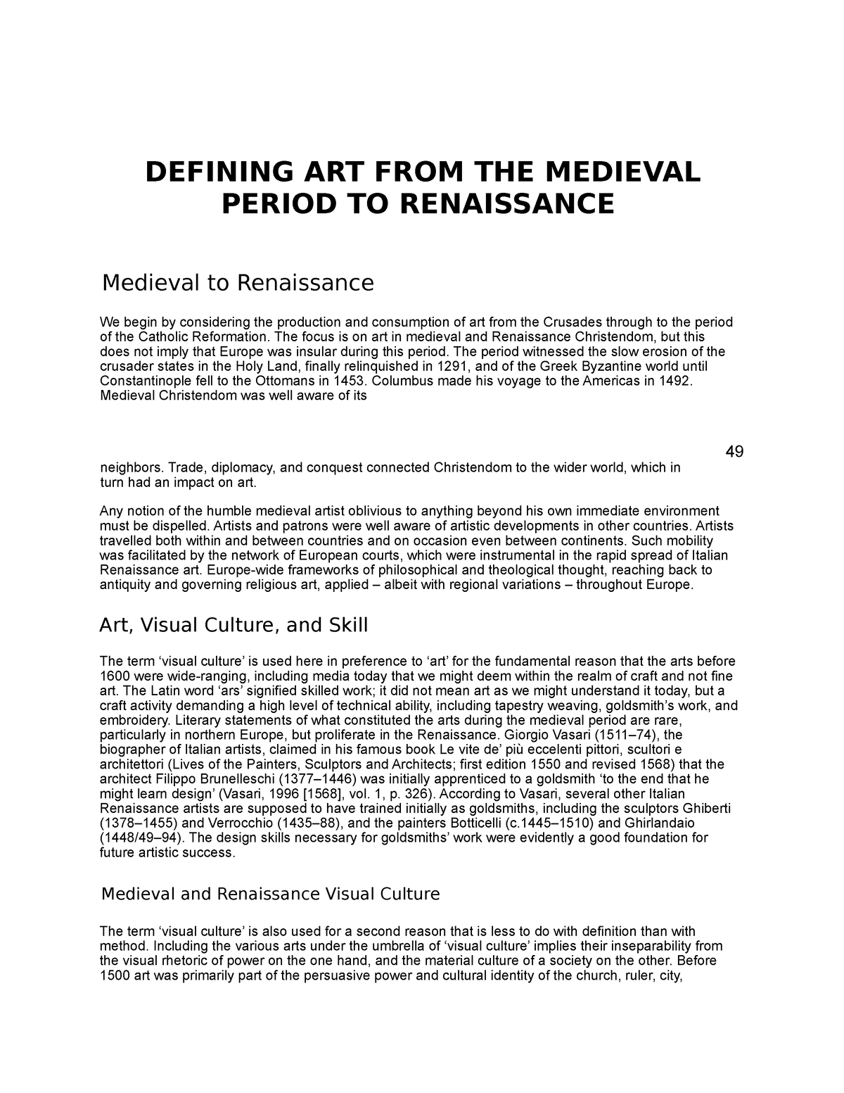 defining-art-from-the-medieval-period-to-renaissance-defining-art