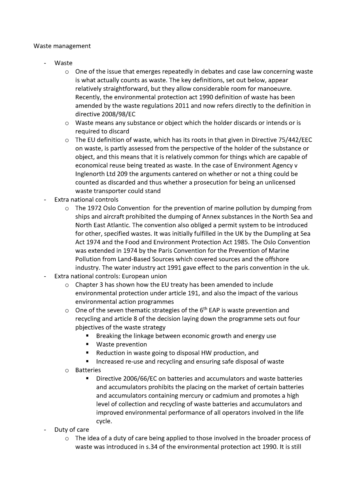 thesis about waste management in school