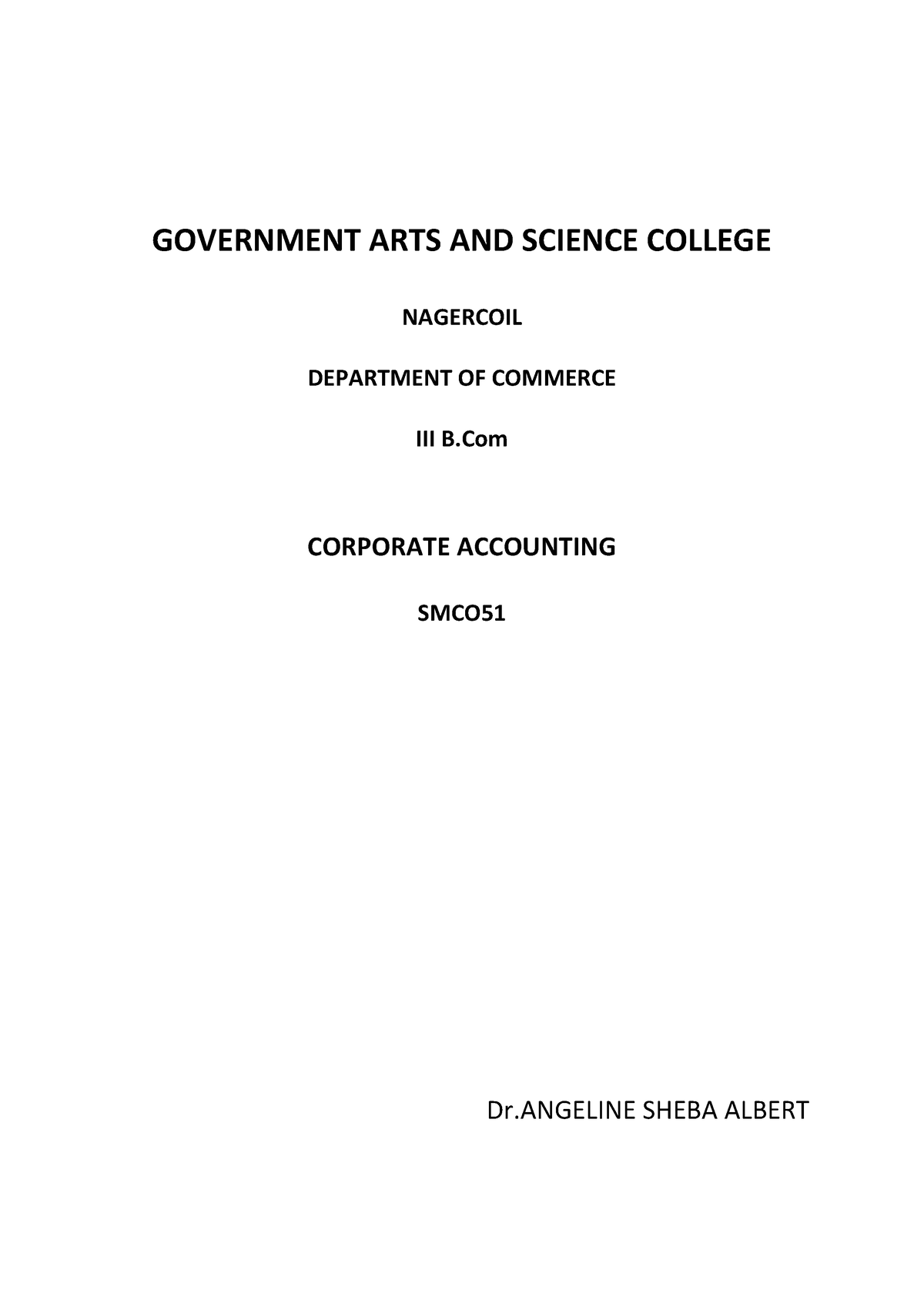 corporate-accounting-government-arts-and-science-college-nagercoil