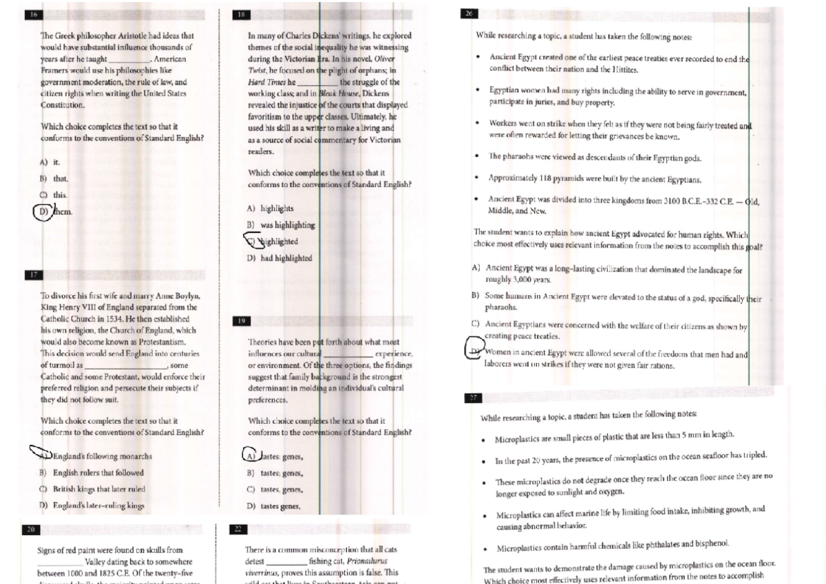 SAT Practice for DSAT - KOREAN 1 - Studocu
