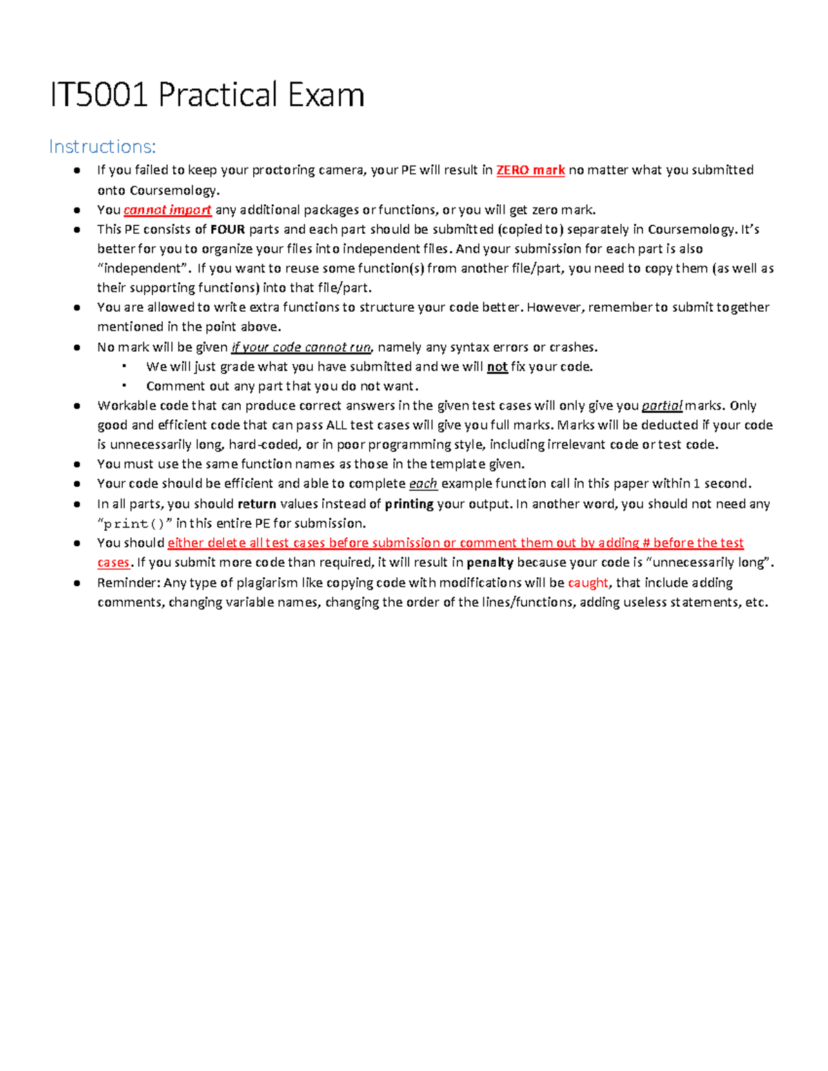 IT5001 22 23Semester 2 Practical Exam (Old) - IT5001 Practical Exam ...