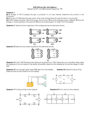 Electrical Circuits I (Ece202)(13) - 2. COM PU TER SI M U L ATI ON OF ...