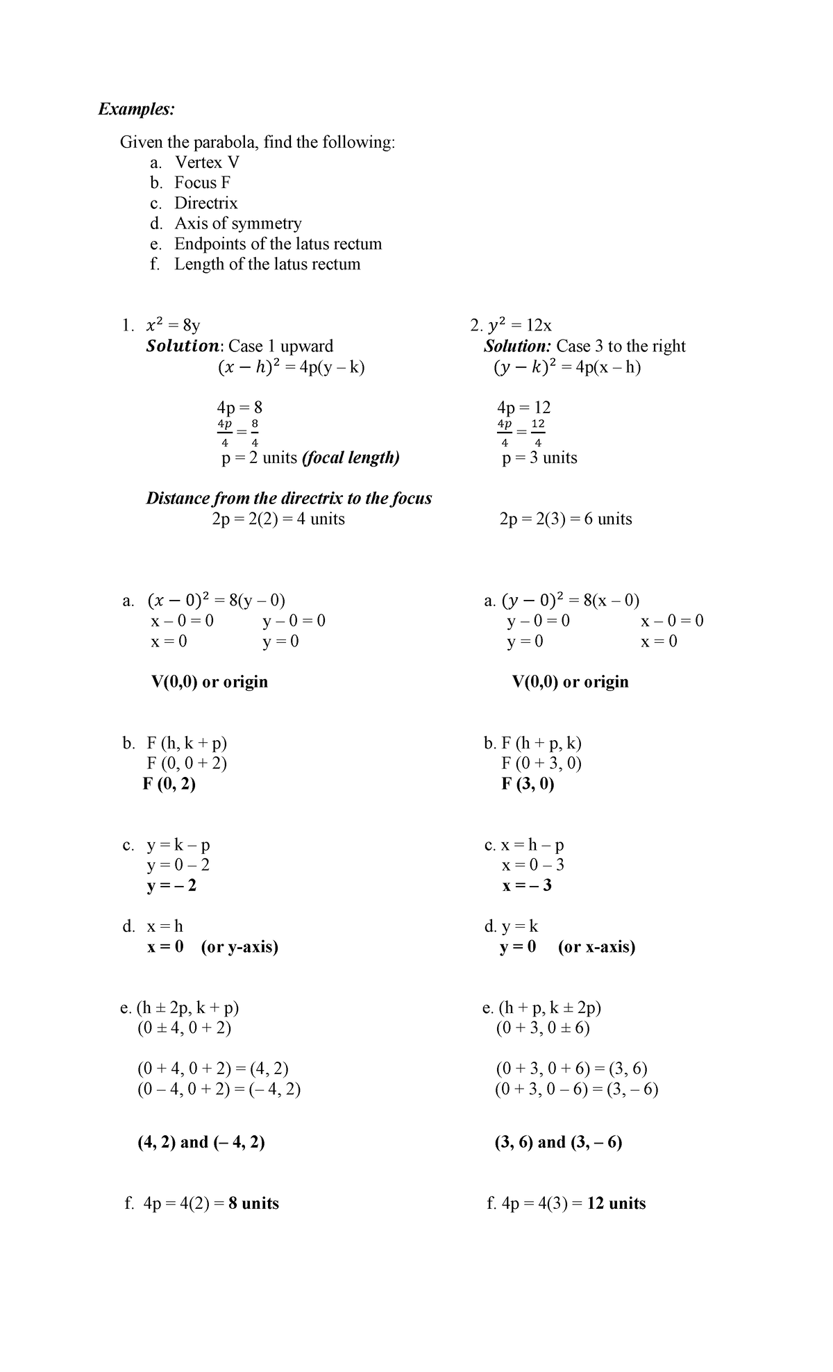 examples-of-parabola-examples-given-the-parabola-find-the-following