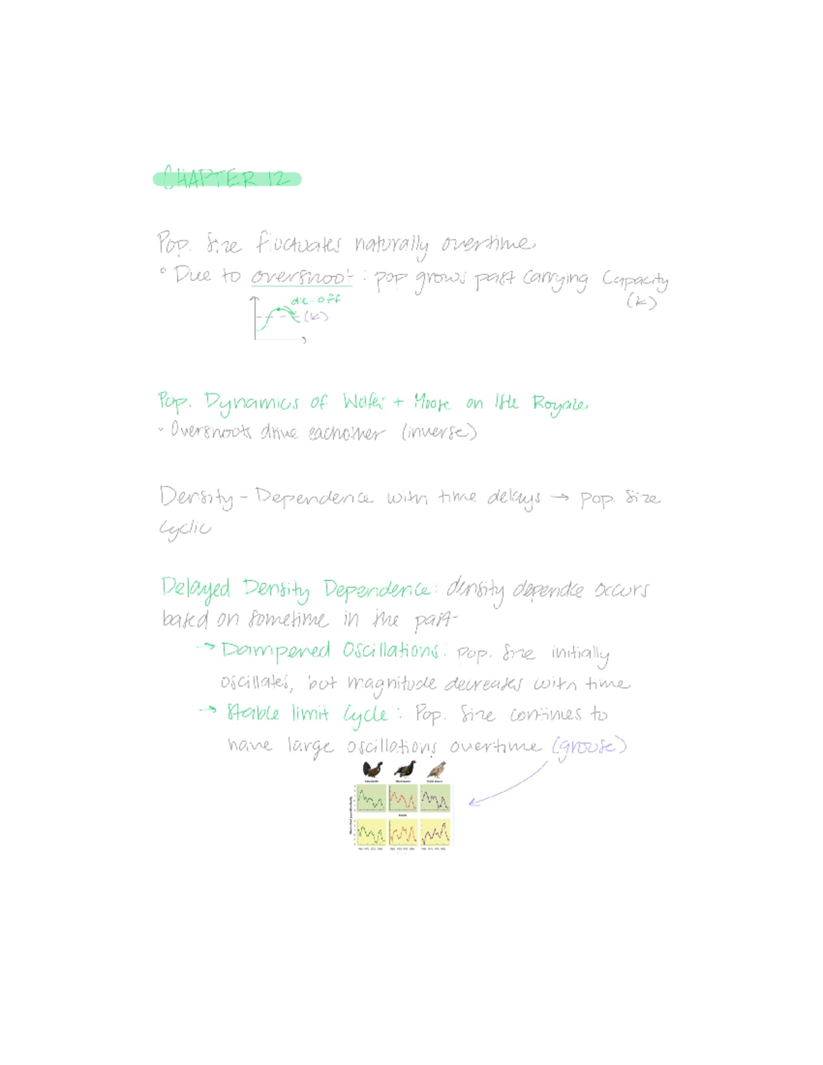 Ecology + Evolution - Chapter 12 - BSC 385 - Studocu