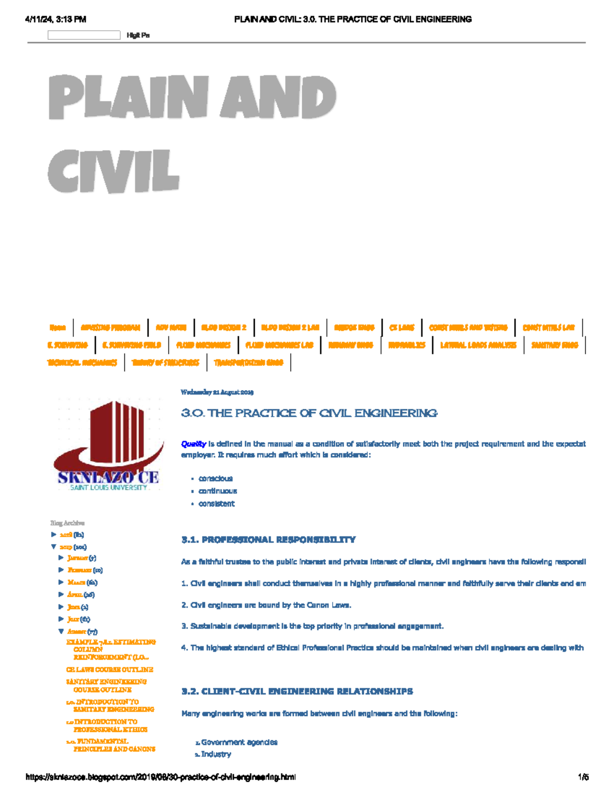 Ce laws secion 1 - Lecture notes - Aesthetics for Interior Design - Studocu