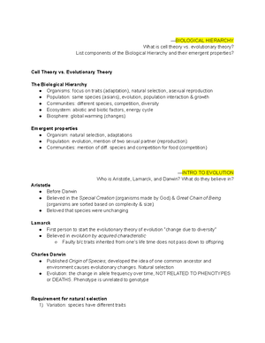 BIOL 114 Spring 2024 Syllabus - Biol. 11 4 Armstrong/Smyth Biology of ...