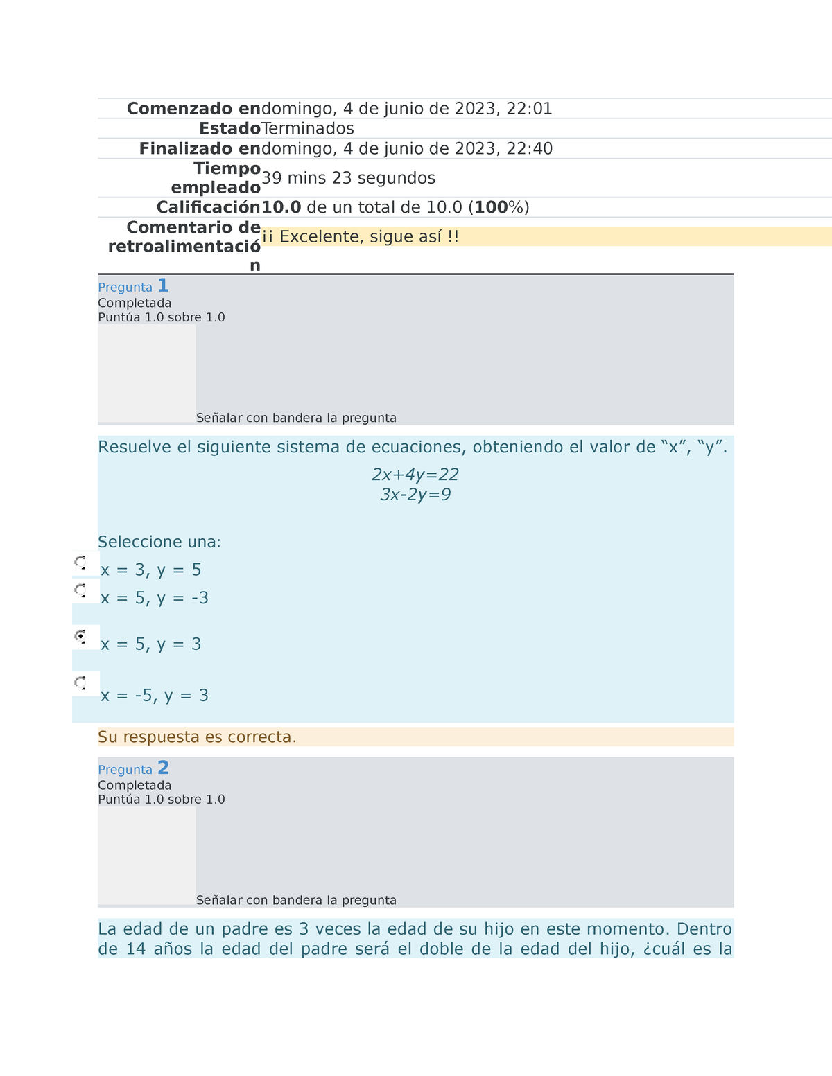 Álgebra Superior Semana 5 - UTEL - Studocu