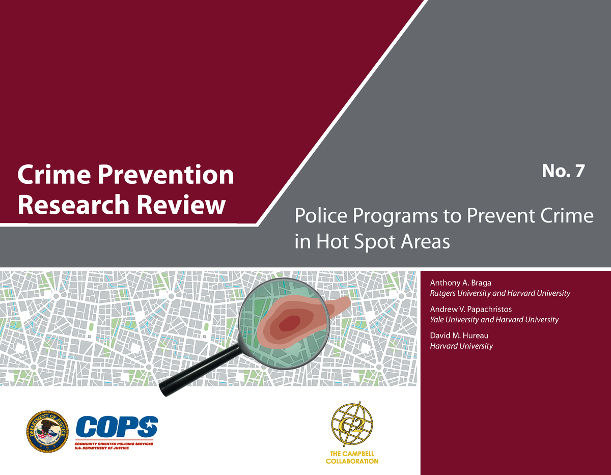 crime prevention research paper topics