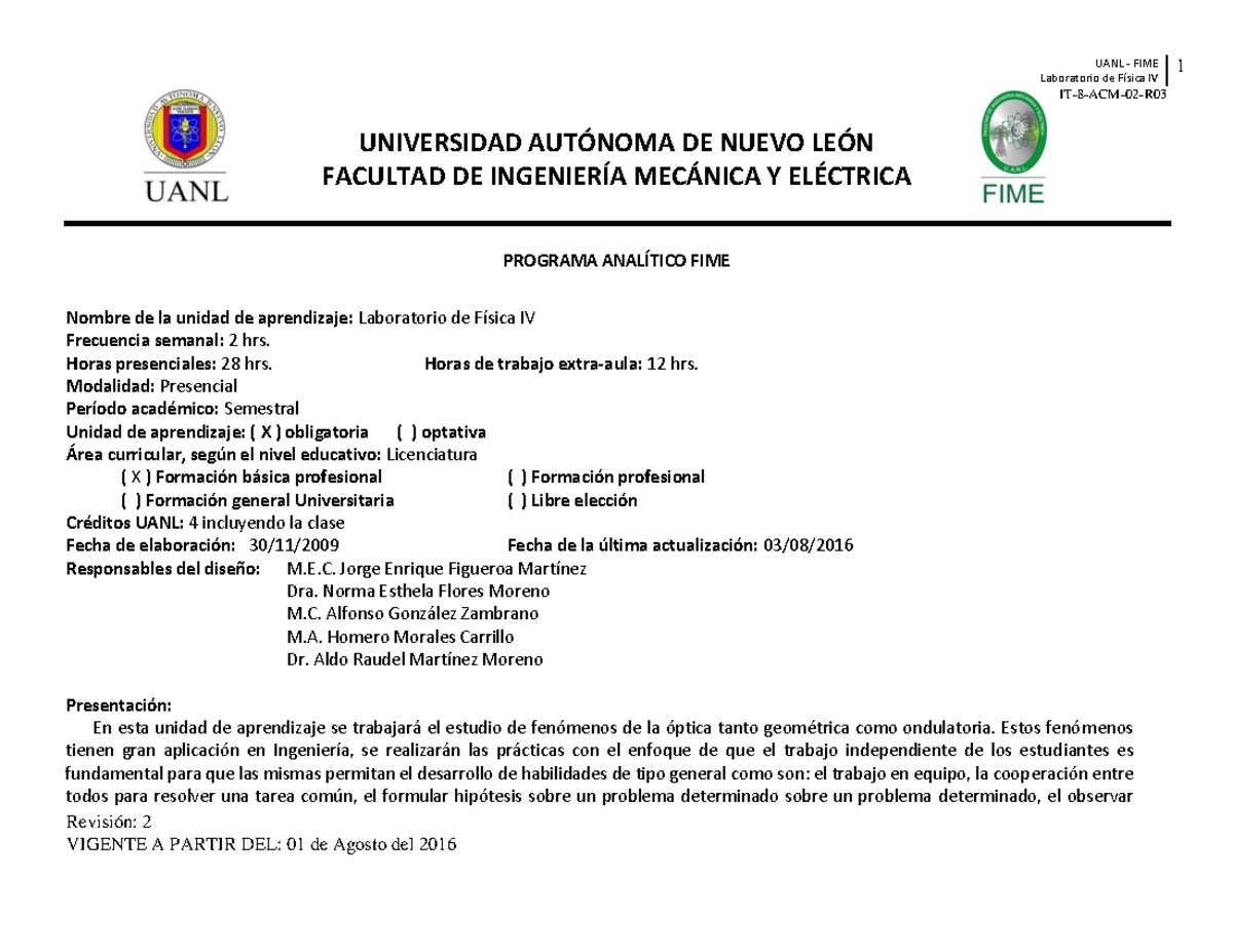 Manual De Laboratorio Fisica 4 Fime