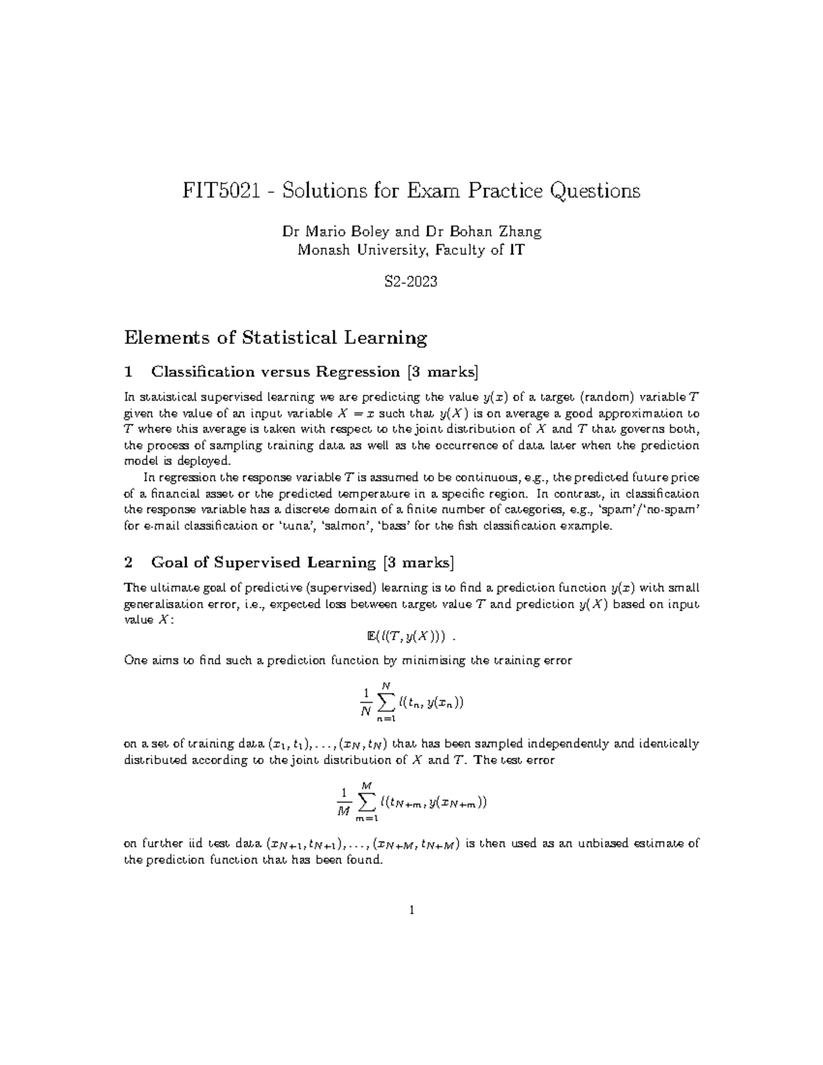 2023 S2 Exam Practice Questions Solutions Fit5021 Solutions For Exam Practice Questions Dr 2023 S2 Exam Practice Questions Solutions Fit5021 Solutions For Exam Practice Questions Dr