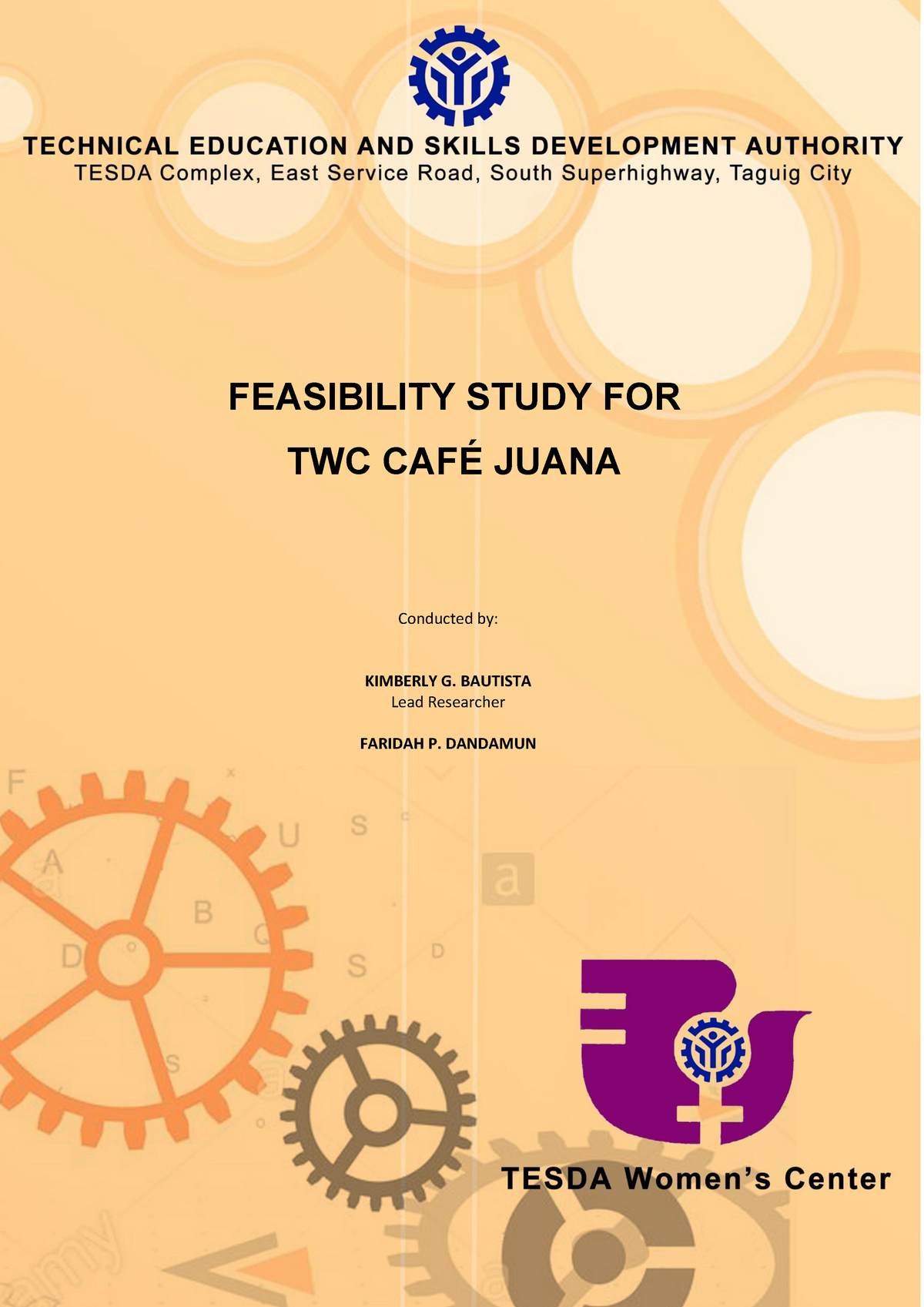 Example Of Small Food Feasibility Studies For Financial Management 