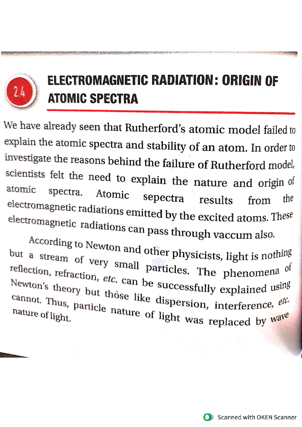 Electromagnetic Radiation And Spectrum - Computer Science - Studocu