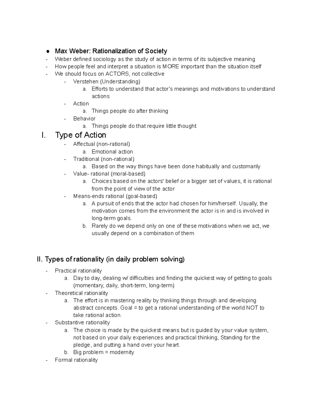 Sociology 5 - lecture notes - Studocu