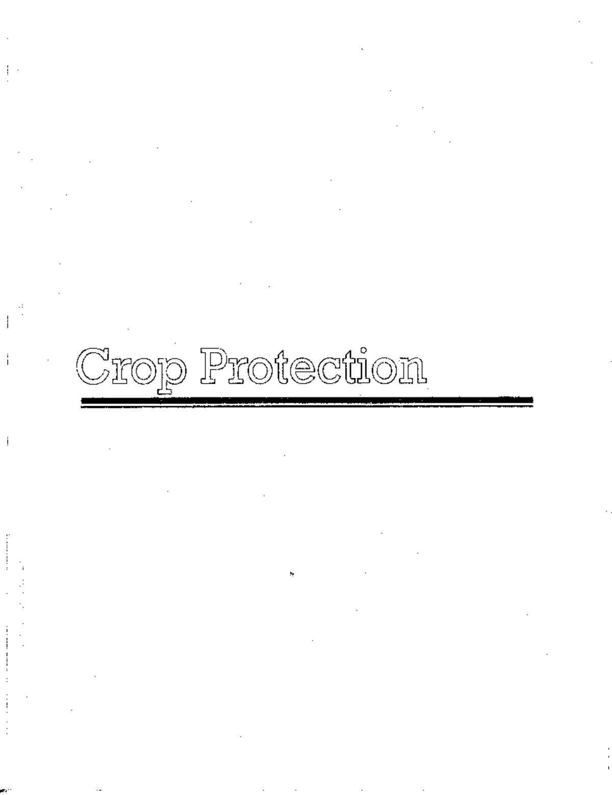 Clsu lea reviewer crop protection pages 38 65 1 BS Agriculture