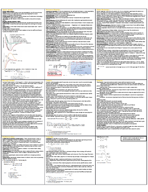 Exam3 Cheat Sheet - Summary Materials Science - Bonding Electrons ...