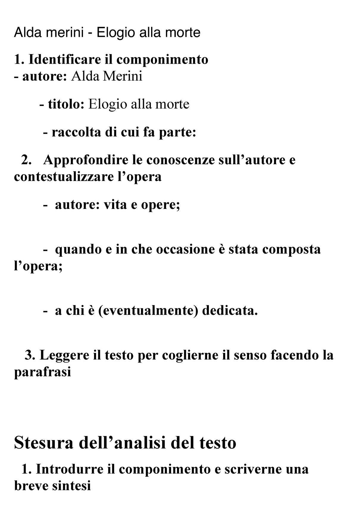 Elogio alla morte: testo e analisi della poesia di Alda Merini