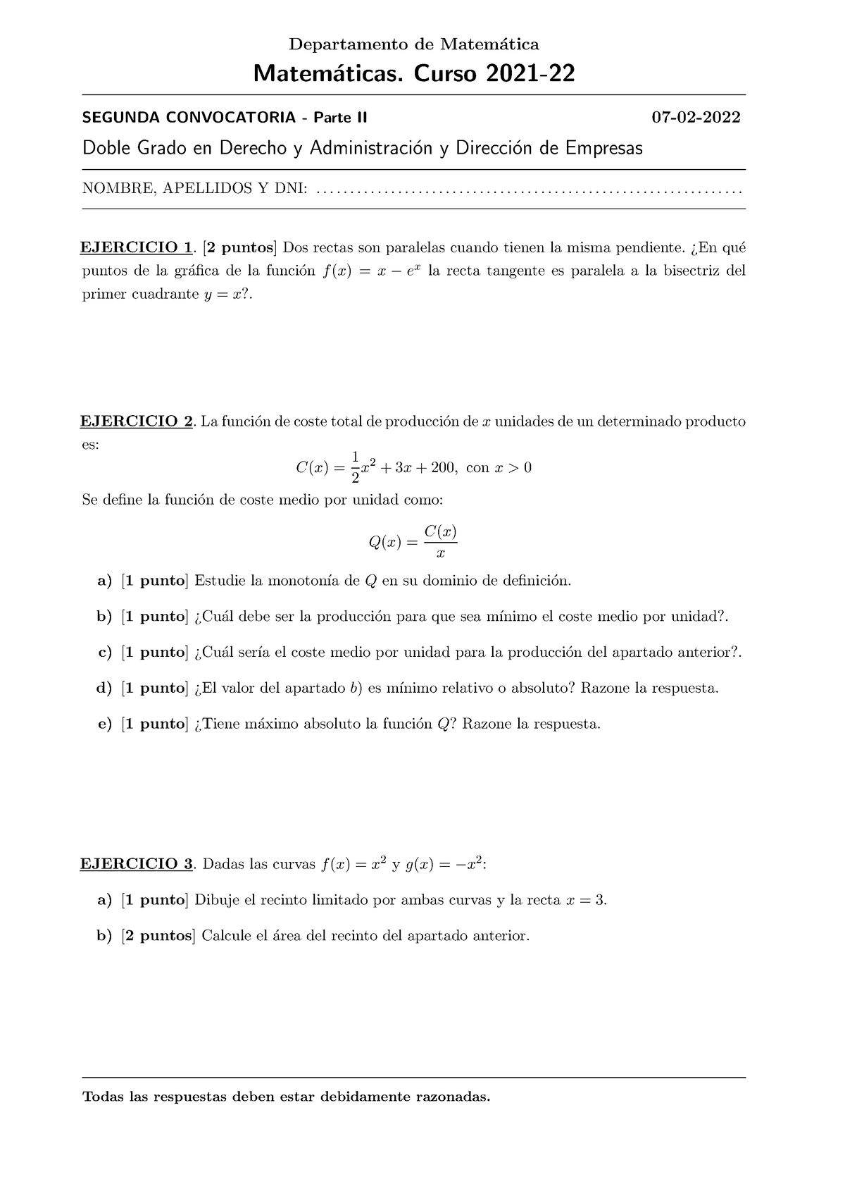 Examen 8 - Departamento De Matem ́atica Matem ́aticas. Curso 2021 ...