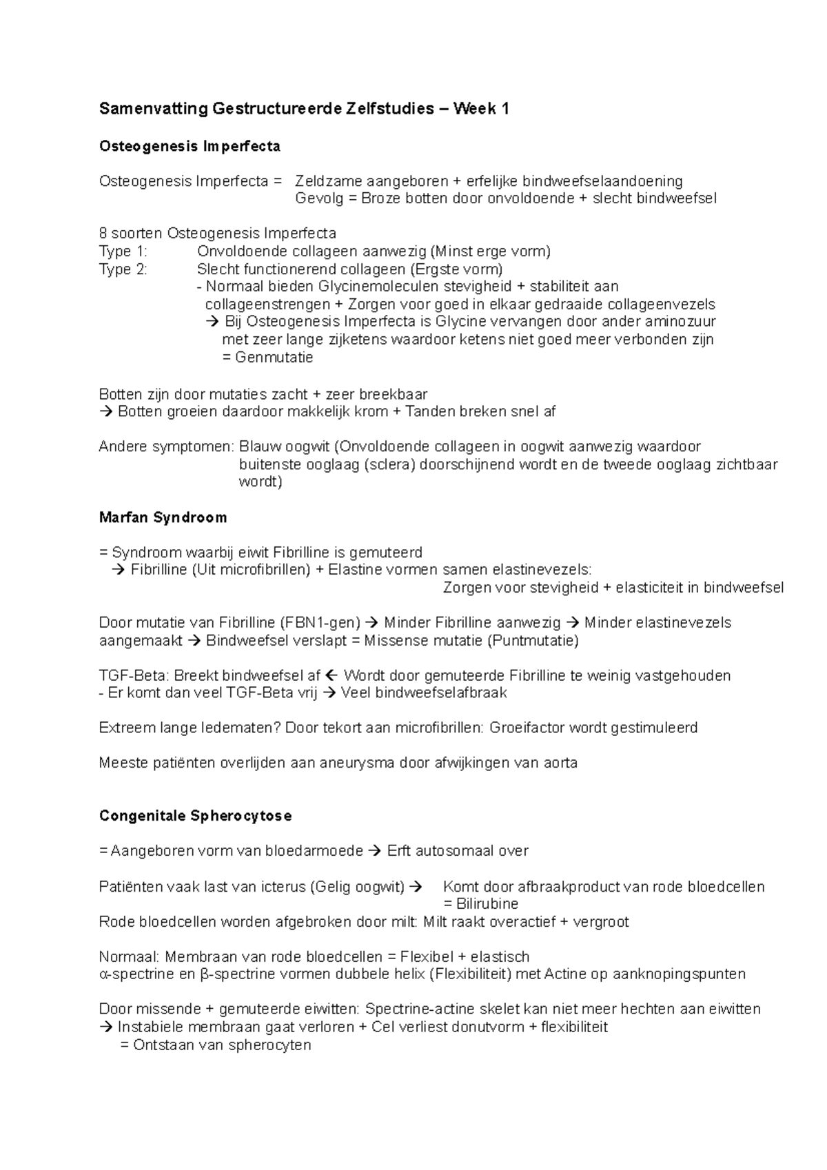 Samenvatting - Gestructureerde Zelfstudies Week 1 - 5 - Samenvatting ...