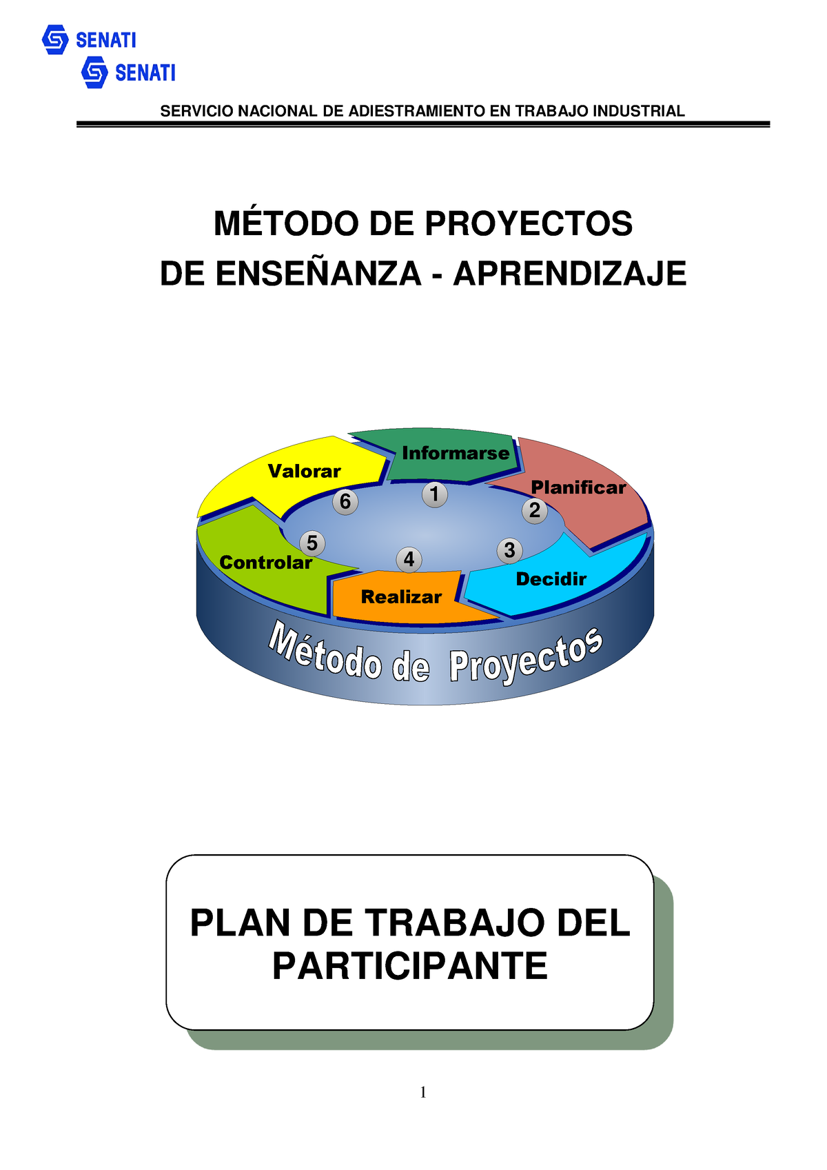 Formato Senati Entregable Final - PLAN DE TRABAJO DEL PARTICIPANTE ...