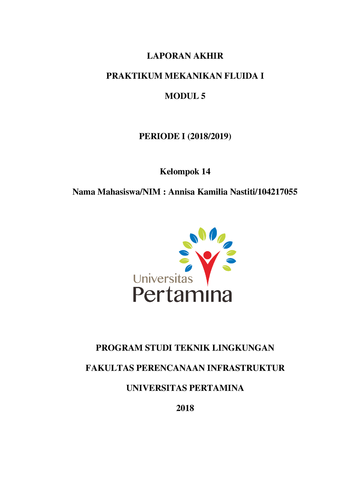 Annisa Kamilia Kel14 EV2 Shift B Modul 5 - LAPORAN AKHIR PRAKTIKUM ...