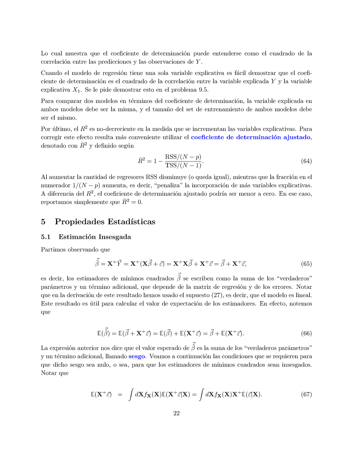 Cap 5 Econometria - Resumen - Lo Cual Muestra Que El Coeficiente De ...