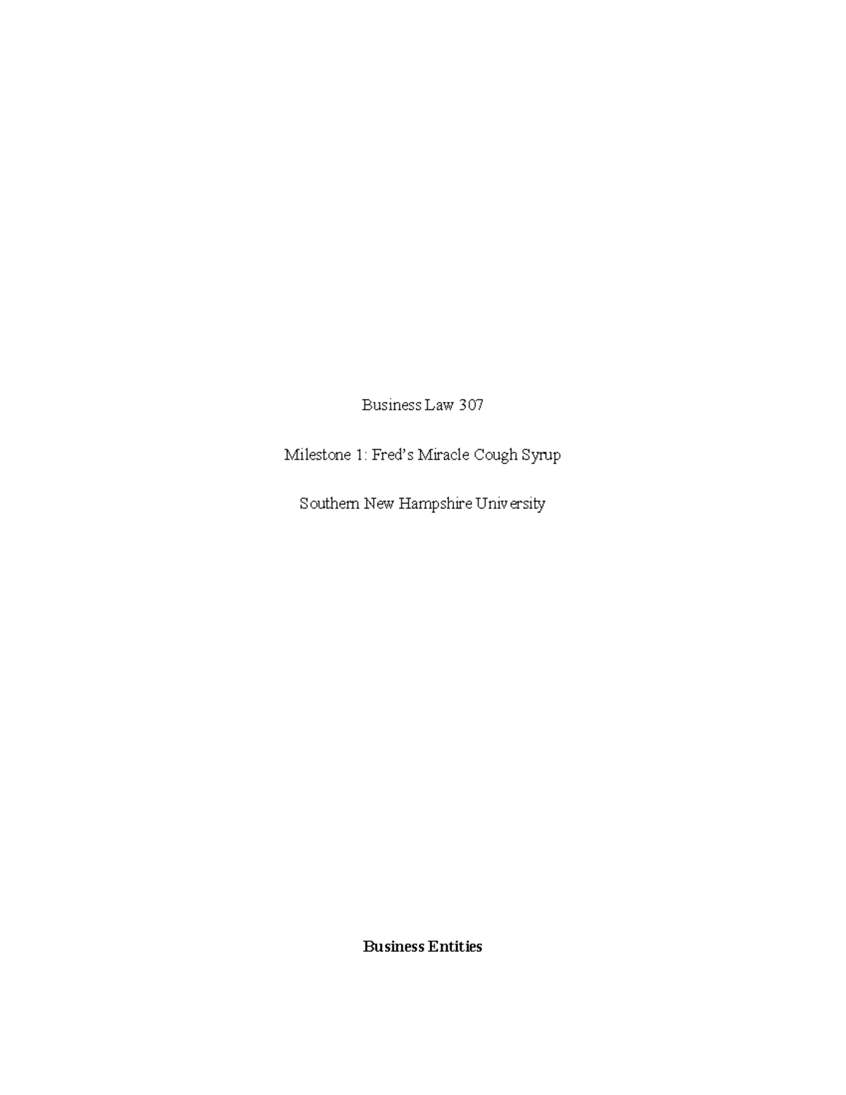 Bus 307 case study 2 picture