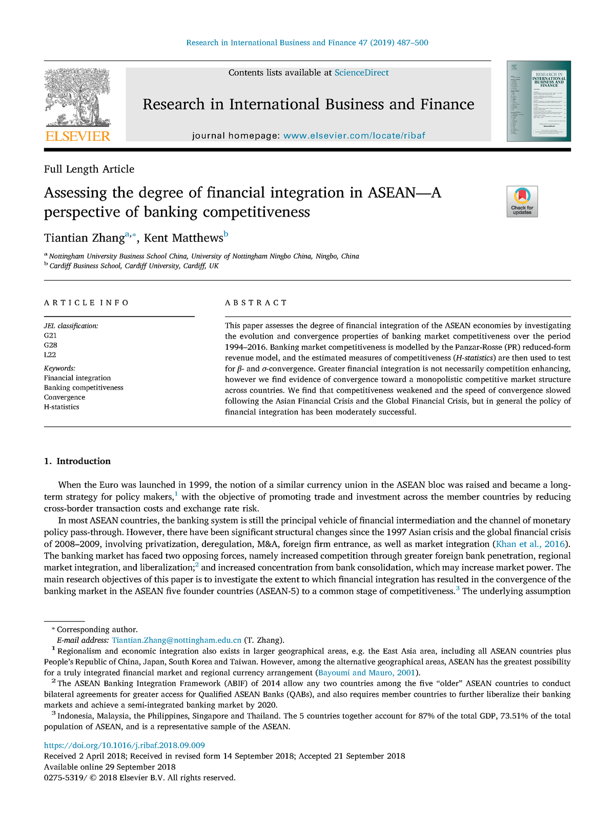 phd thesis financial integration