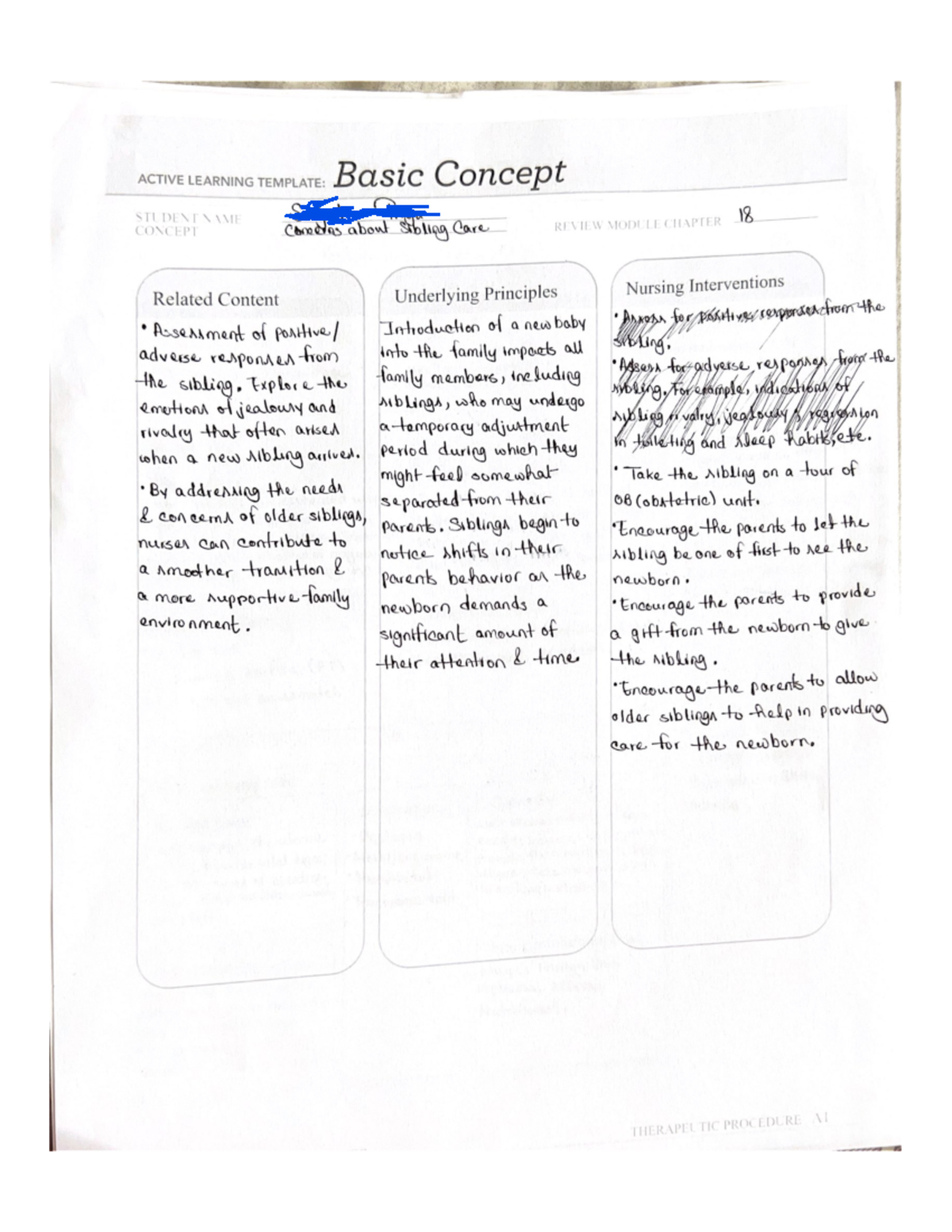 Active Learning Template Basic Concept - NUR 410 - Studocu