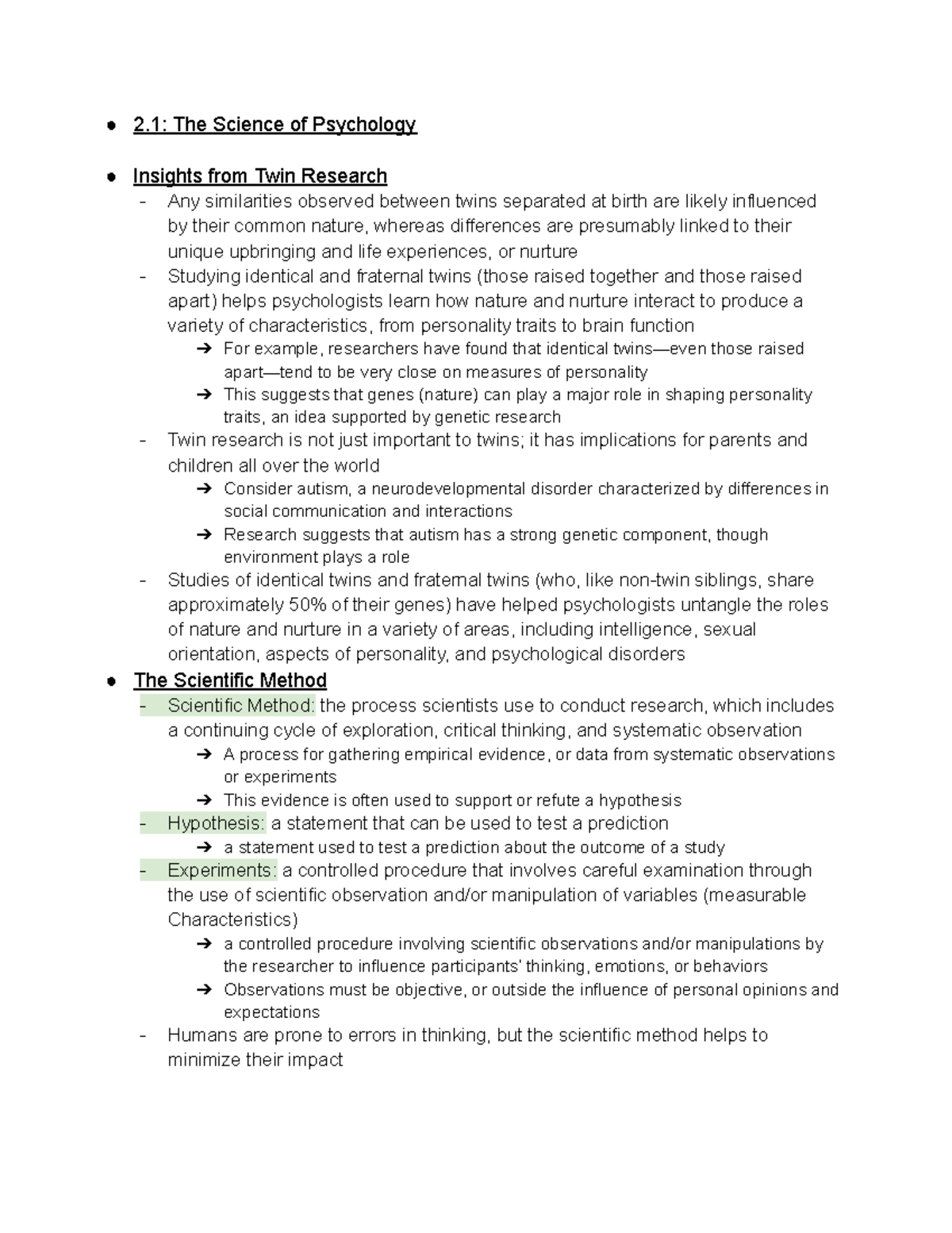 chapter 2 research methods in psychology