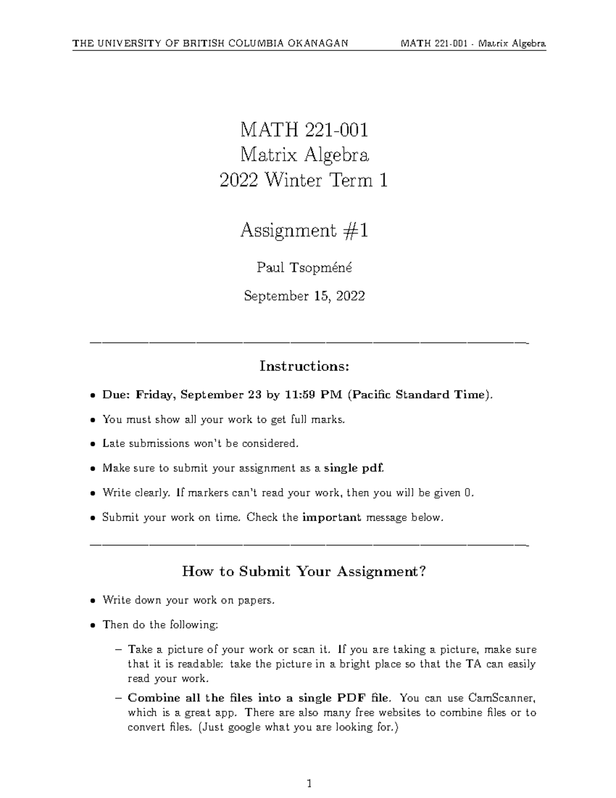 math m assignment 2022