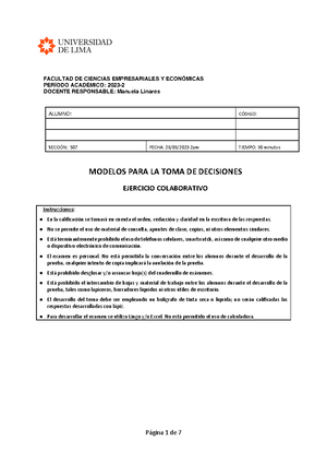 Guia Programación por Metas - MODELOS PARA LA TOMA DE DECISIONES GUÍA ...