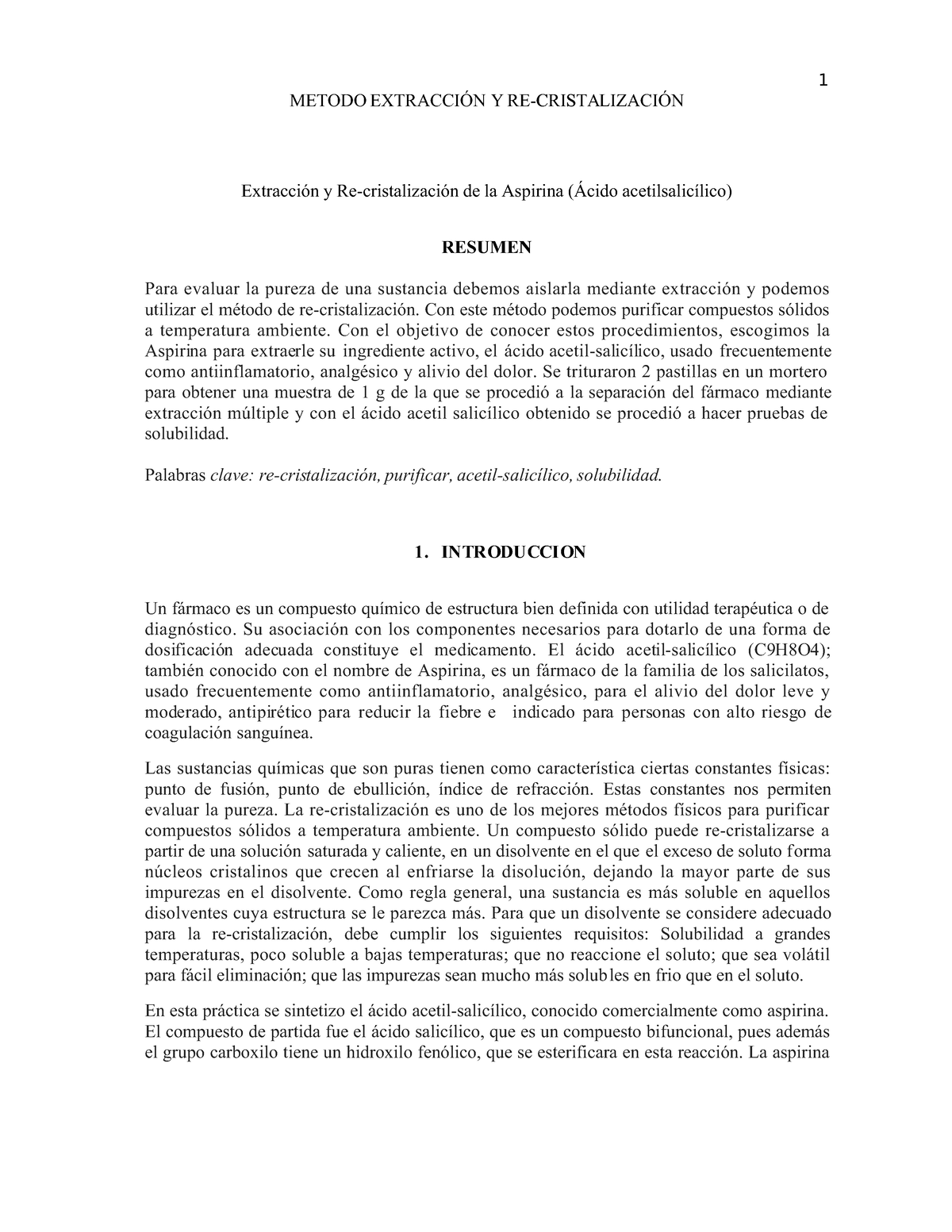 Pdf-extraccion-y-recristalizacion-de-un-farmaco compress - METODO ...