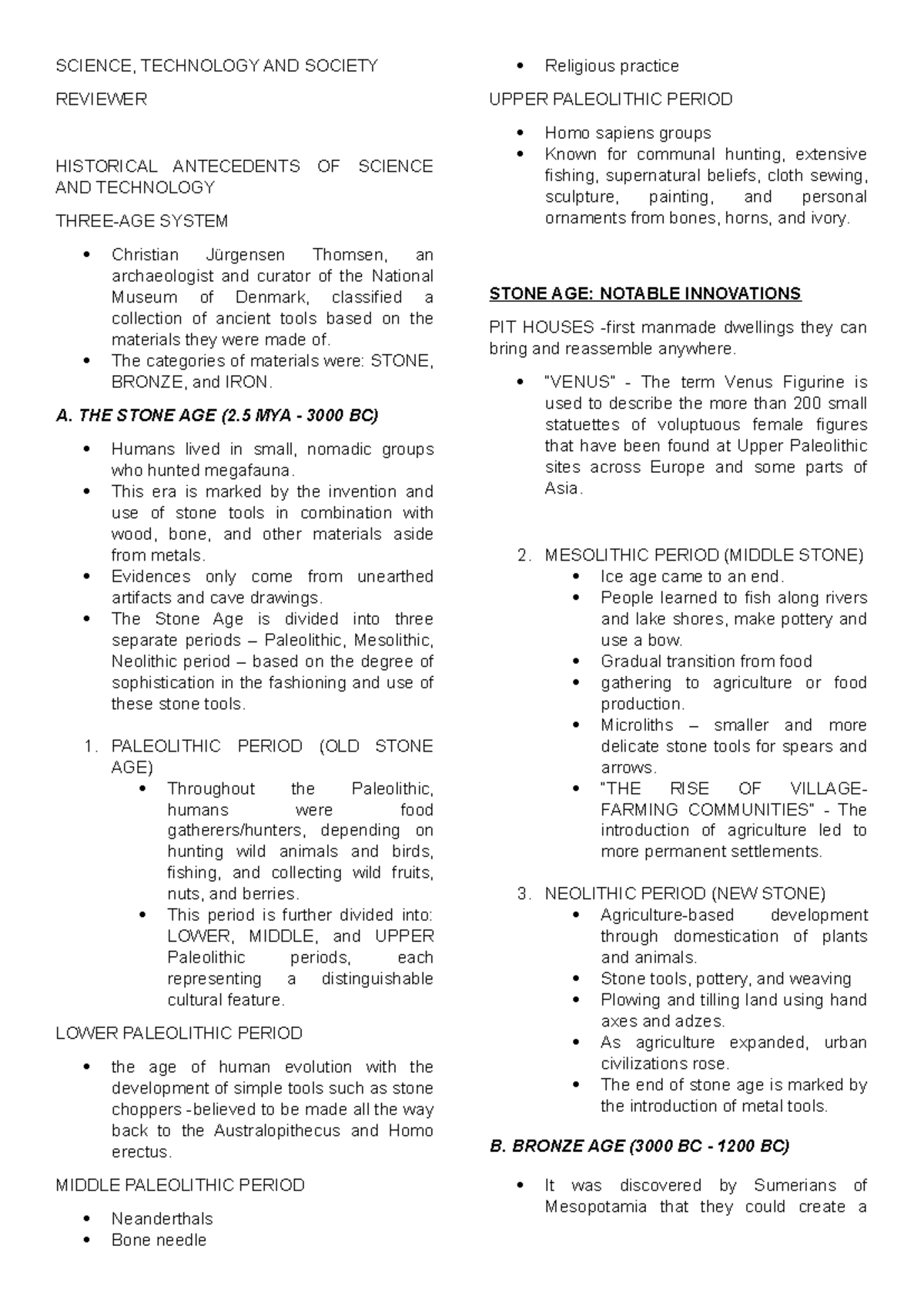 STS Reviewer STS 2020 SCIENCE, TECHNOLOGY AND SOCIETY REVIEWER