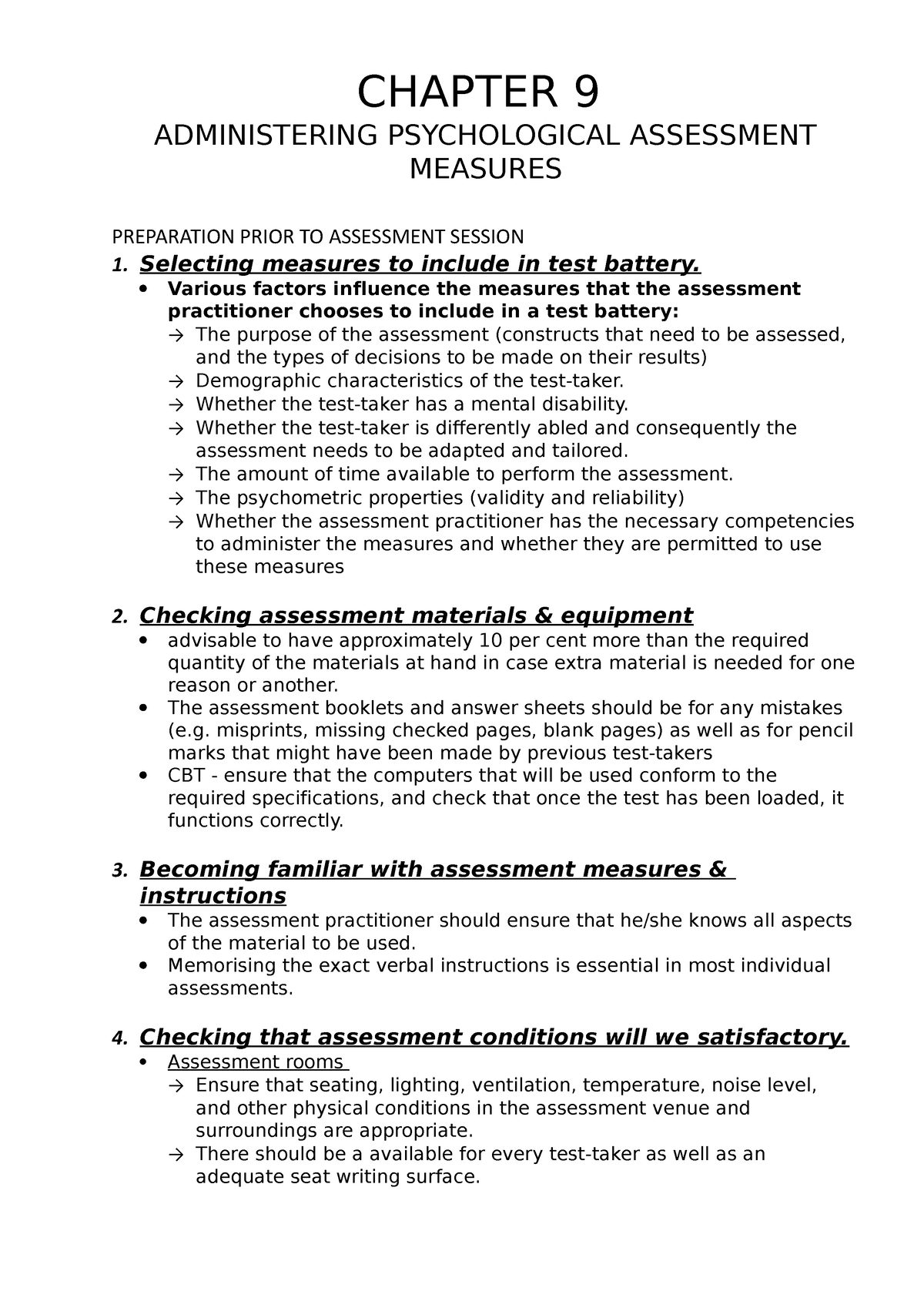 Chapter 9 - Exam Summaries - Book Based - CHAPTER 9 ADMINISTERING ...