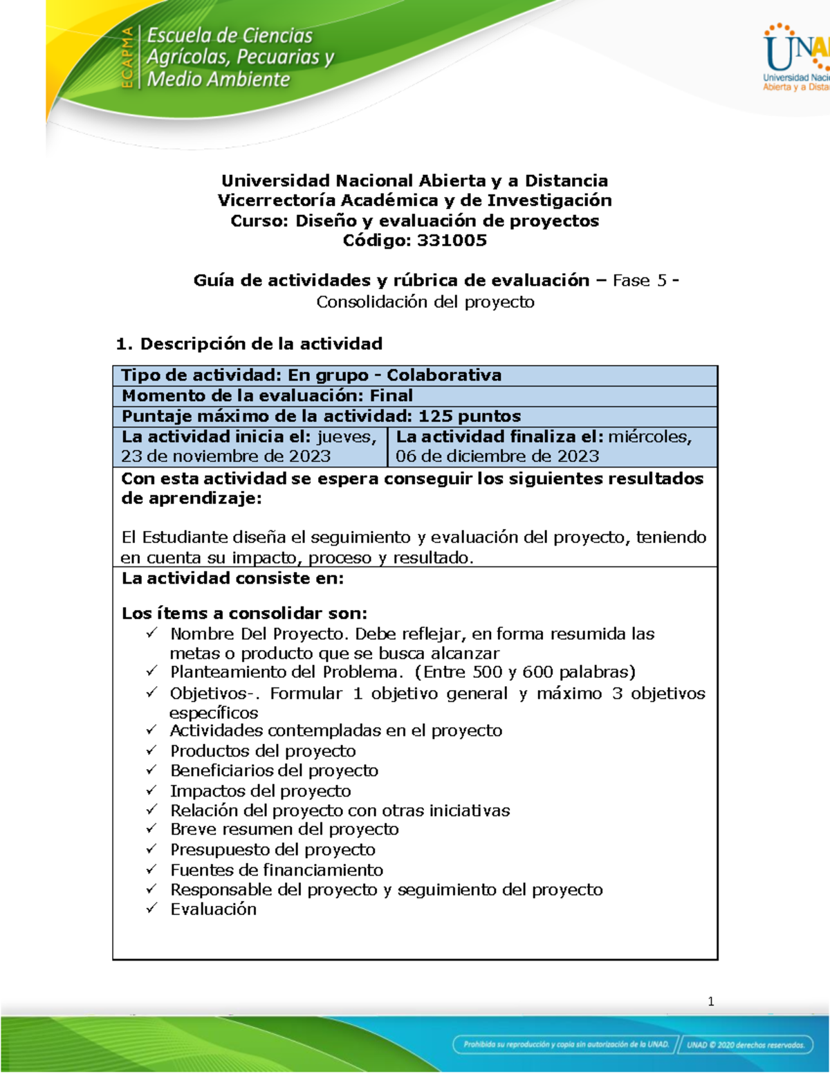 Guía de actividades y rúbrica de evaluación - Unidad 3 - Fase 5 ...