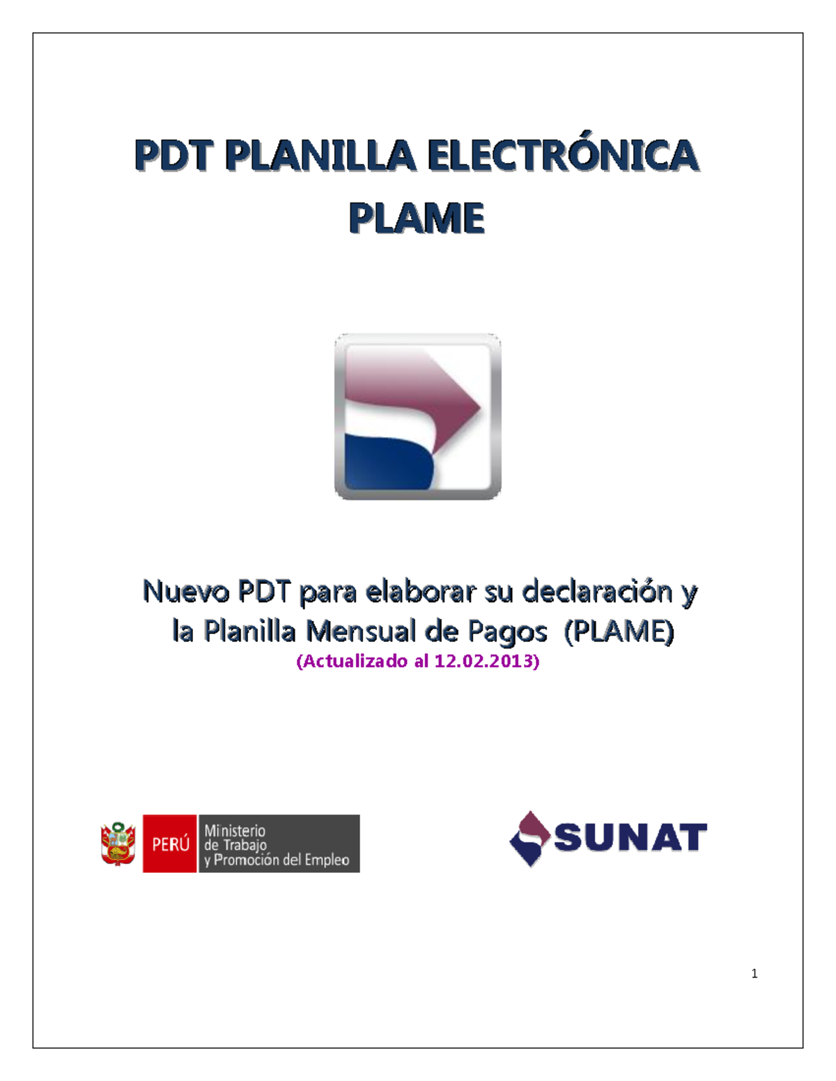 Cartilla PDT Plame - PPPDDDTTT PPPLLLAAANNNIIILLLLLLAAA ...