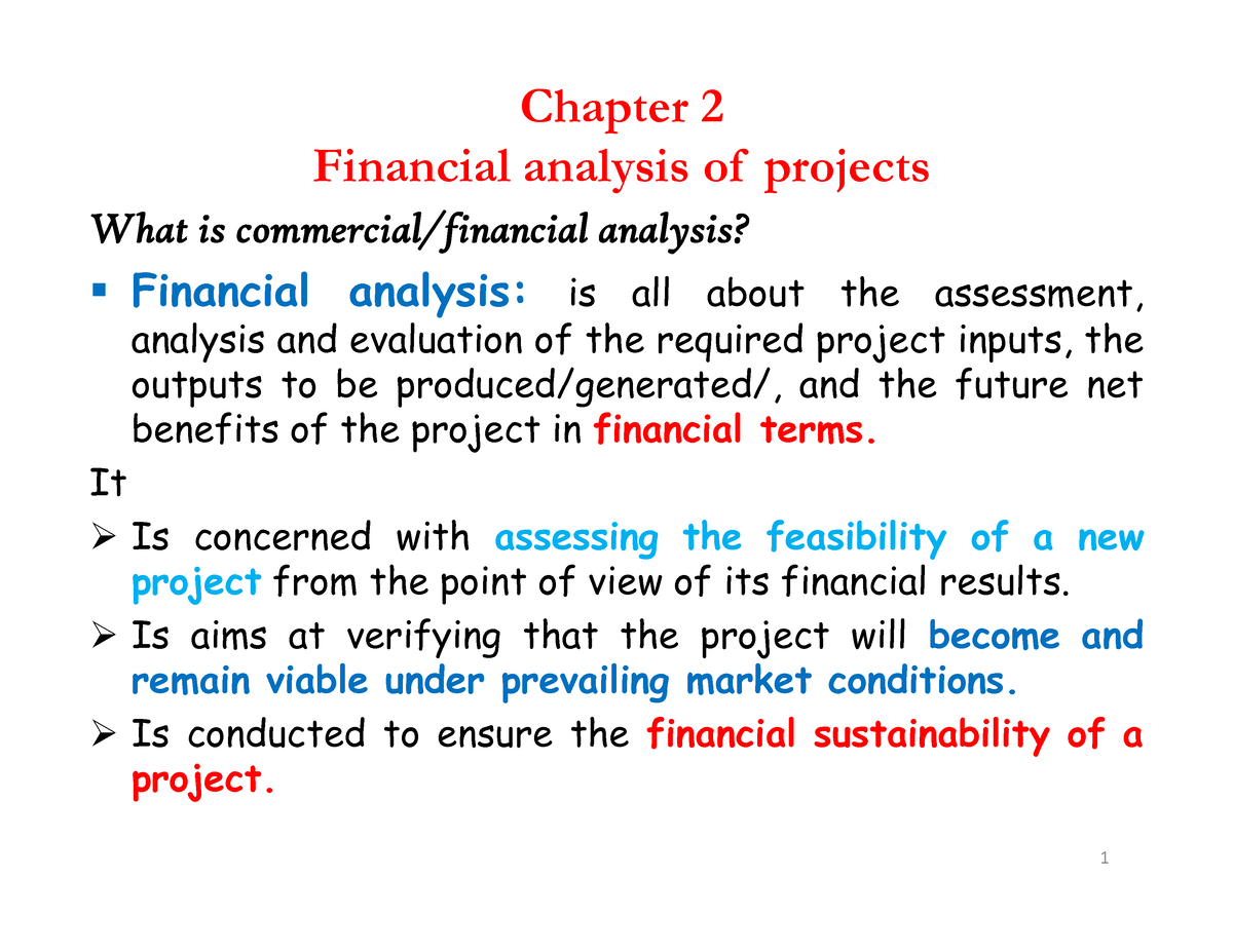 project finance assignment