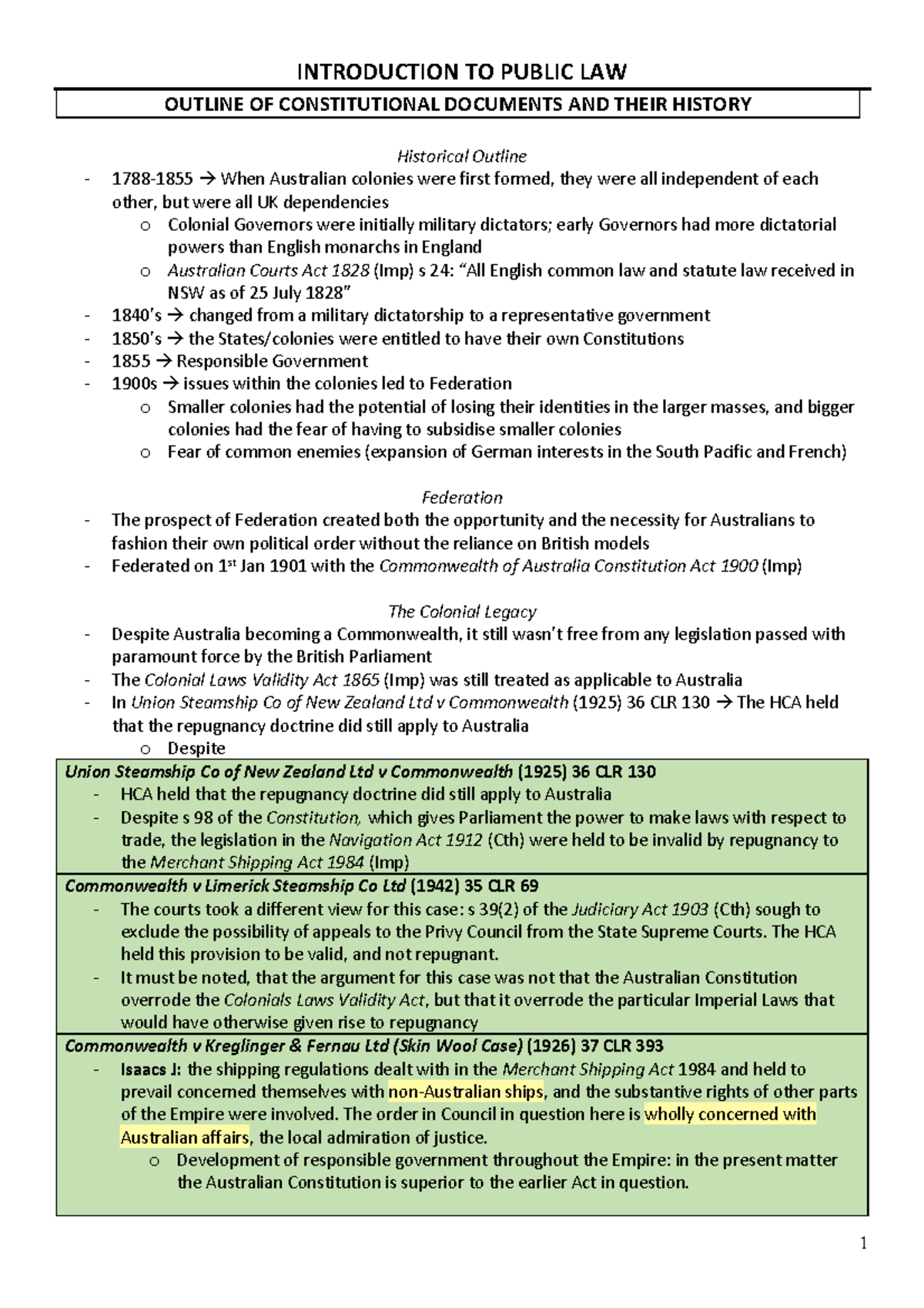 public-law-summary-introduction-to-public-law-outline-of