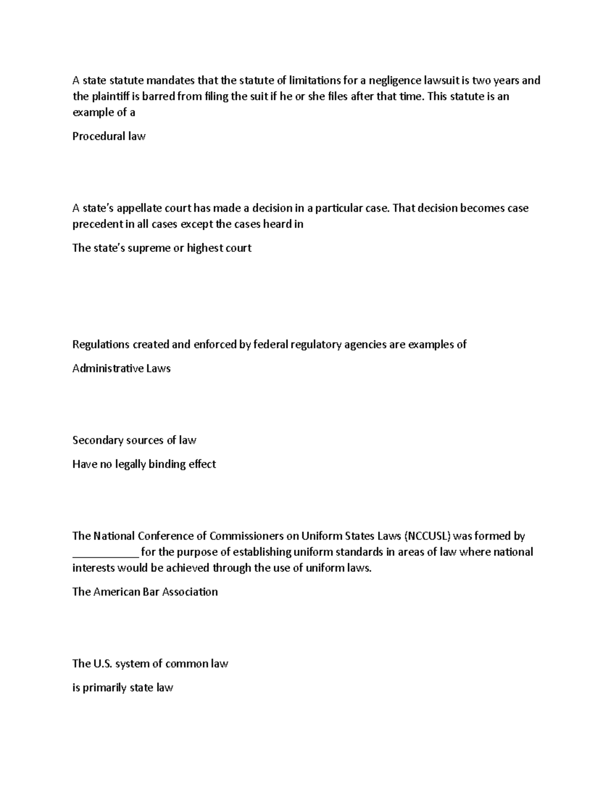 legal-environment-of-business-a-state-statute-mandates-that-the