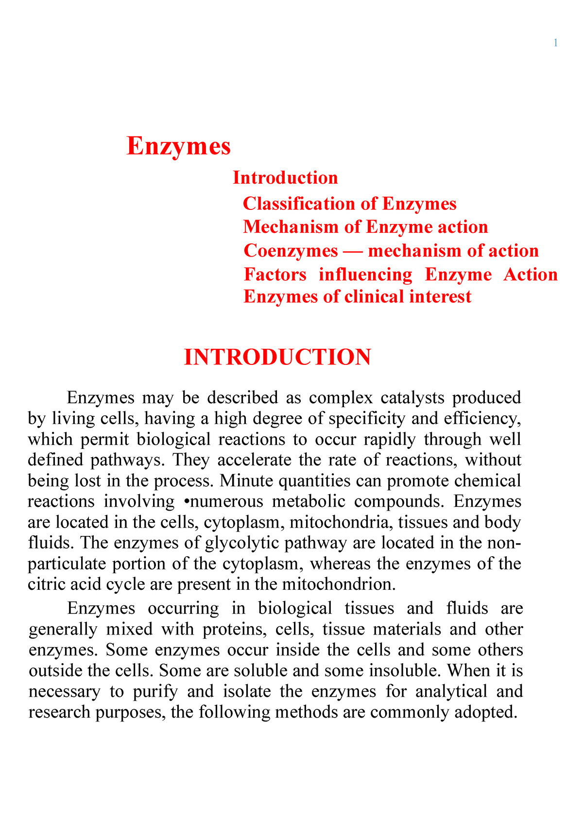 dissertation thesis on enzyme