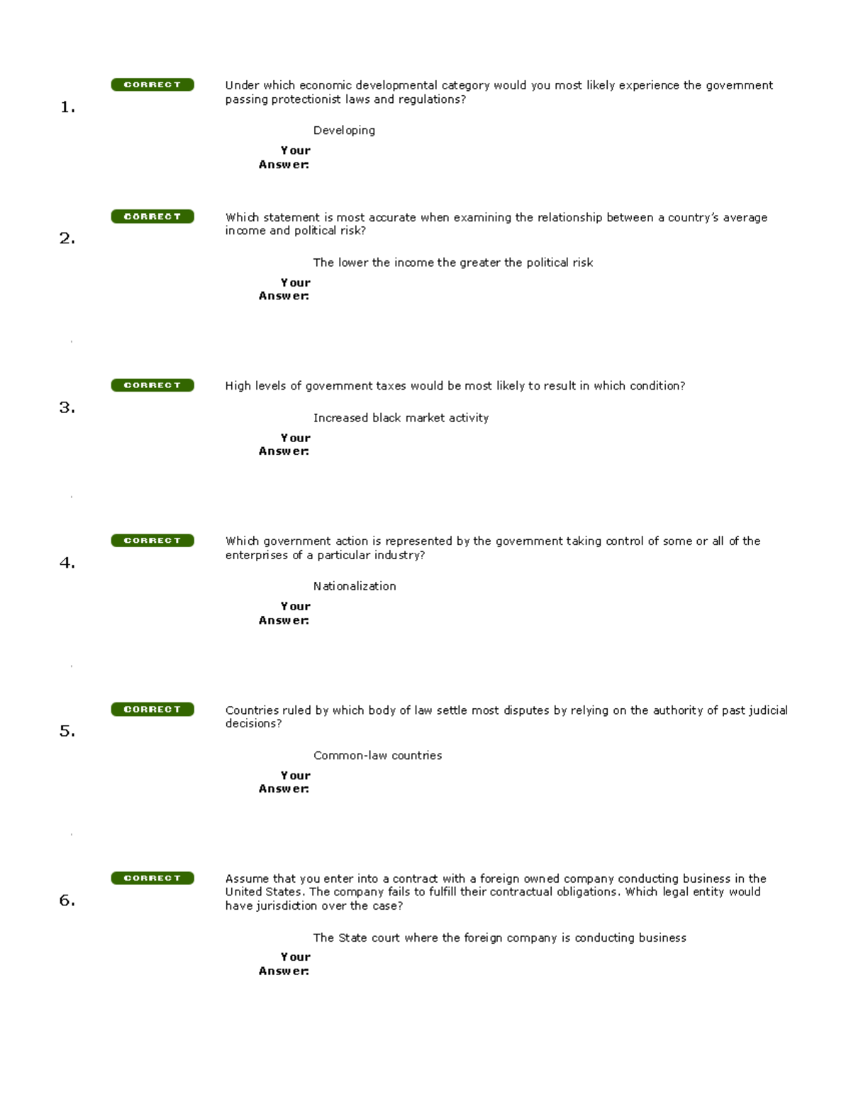 Chap5 online quiz - Chapter 5 study guide quiz - 1. Under which ...