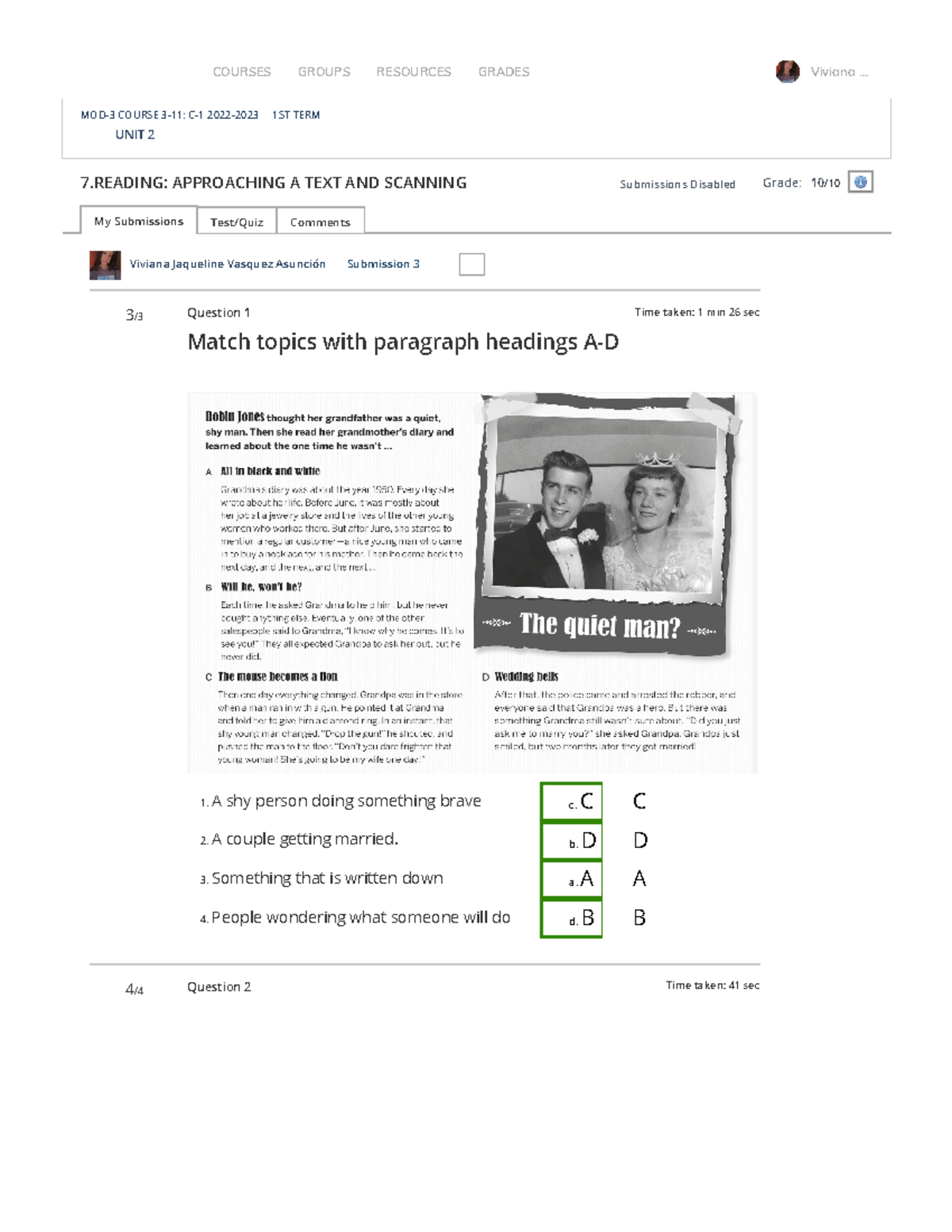 7. Reading Approaching A TEXT AND Scanning Schoology - My Submissions ...