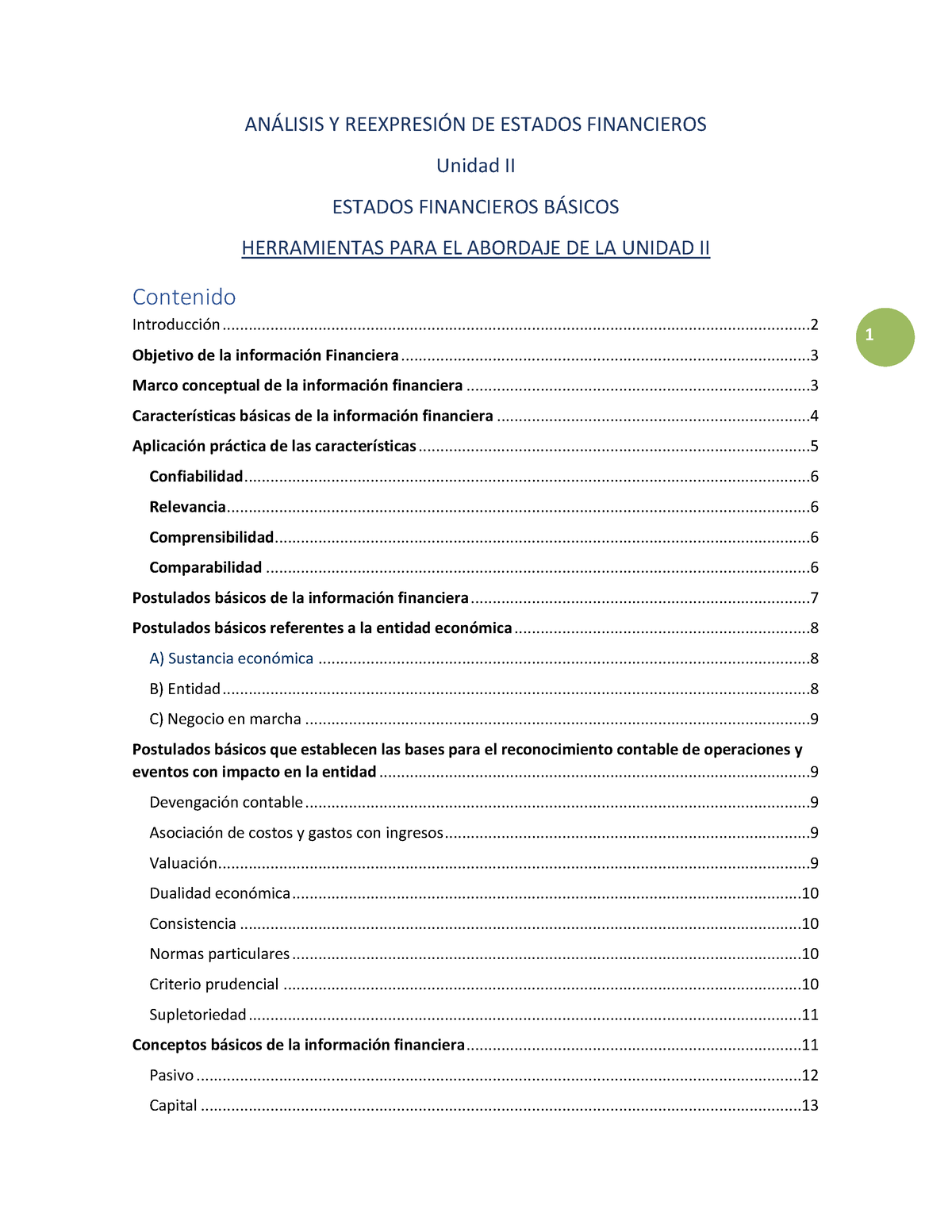 Herramientas PARA EL Abordaje DE LA Unidad II - AN¡LISIS Y REEXPRESI”N ...