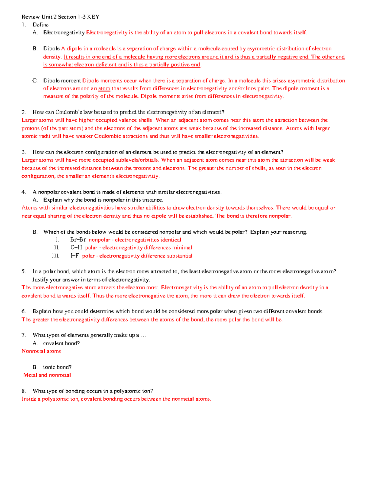 Review Unit 2.1-2.3 KEY - Review Unit 2 Section 1-3 KEY Define A ...