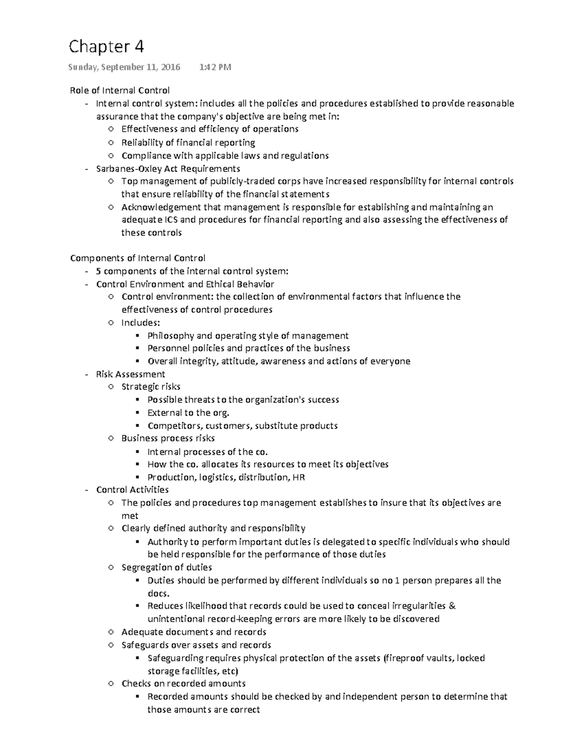 Chapter 4 - Summary Cornerstones of Financial Accounting - Warning: TT ...